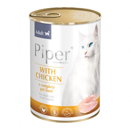 Dolina Noteci Piper Animals mokra karma dla kota z kurczakiem 400 g