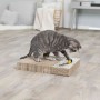 Trixie - Drapak kartonowy dla kota z 2 piłkami brązowy