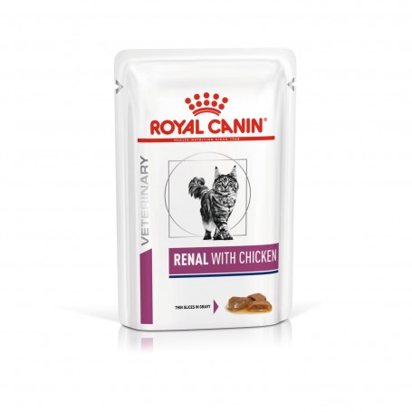 Royal Canin Cat Renal With Chicken Veterinary Health Nutrition mokra karma dla kota z kurczakiem saszetka