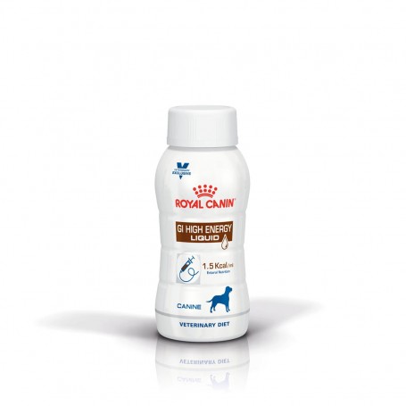 Royal Canin Dog GI High Energy Liquid Veterinary Diet drink w przypadku niewydolności układu pokarmowego dla psa