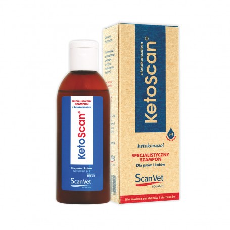 ScanVet KetoScan - specjalistyczny szampon dla psów i kotów