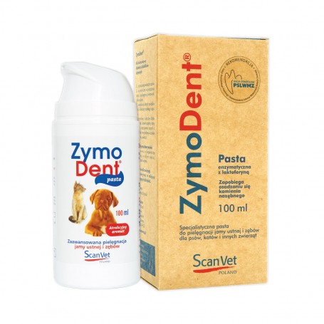 ScanVet ZymoDent - pasta do pielęgnacji jamy ustnej dla psów i kotów