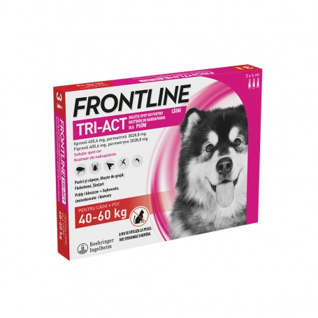 Frontline Tri-Act dla psów XL