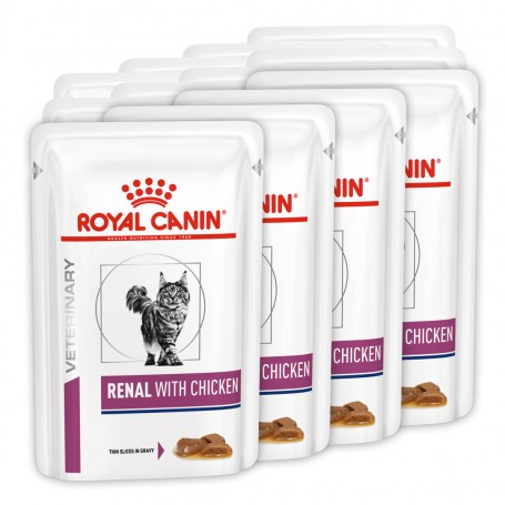 Royal Canin Cat Renal With Chicken Veterinary Health Nutrition mokra karma dla kota z kurczakiem saszetka
