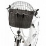 Trixie - Kosz na rower z kratką, 44x34x41 cm, antracyt