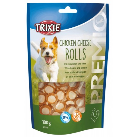 Trixie - Przysmak premio chicken cheese rolls, z drobiem 100 g