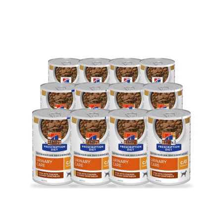 Hill's c/d Multicare gulasz zestaw 12x354g