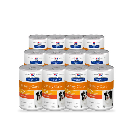 Hill's c/d Multicare puszka zestaw 12x370g