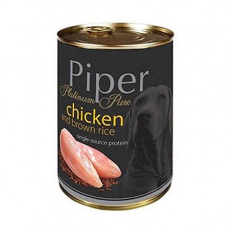 Dolina Noteci Piper Platinum Pure mokra karma dla psa alergika z kurczakiem i ryżem 400 g