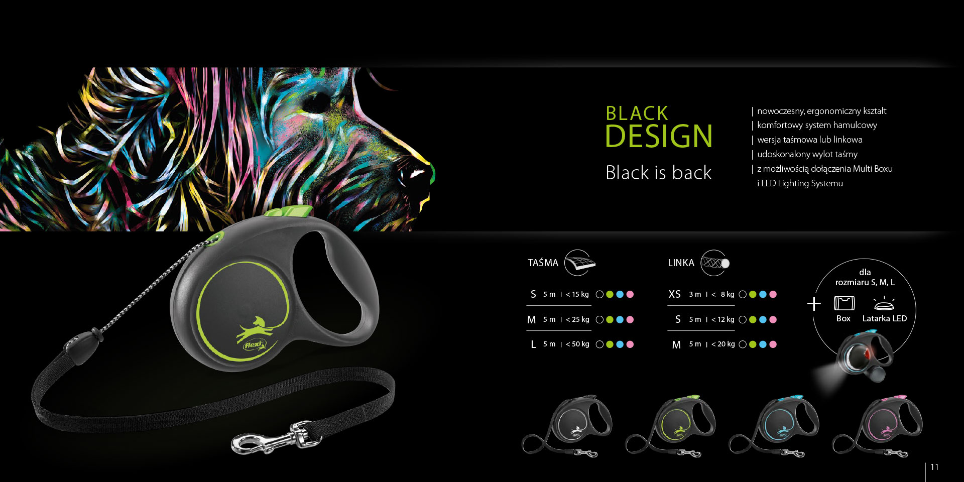 Flexi Black Design