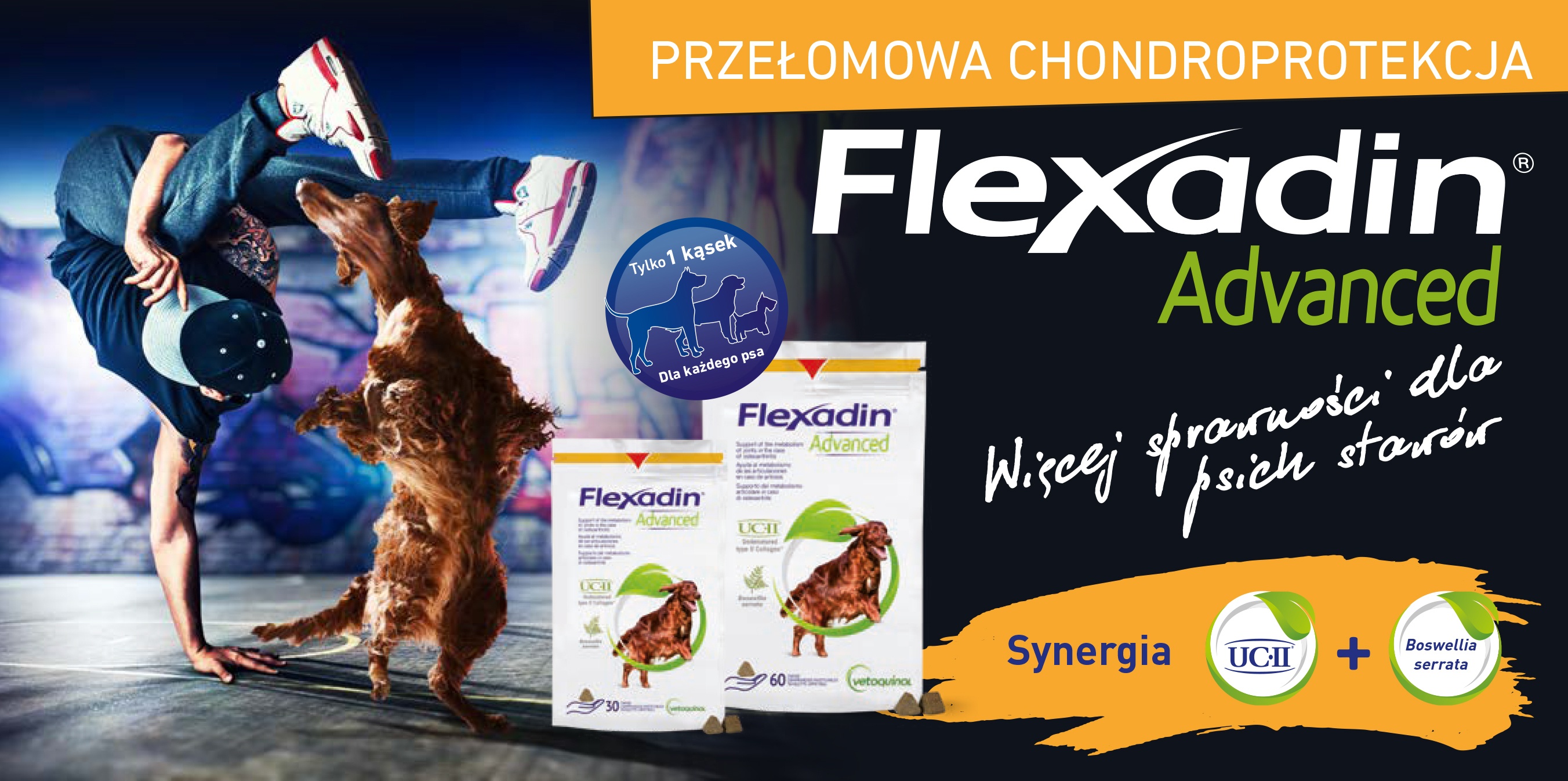 Vetoquinol Flexadin Advanced dla psa